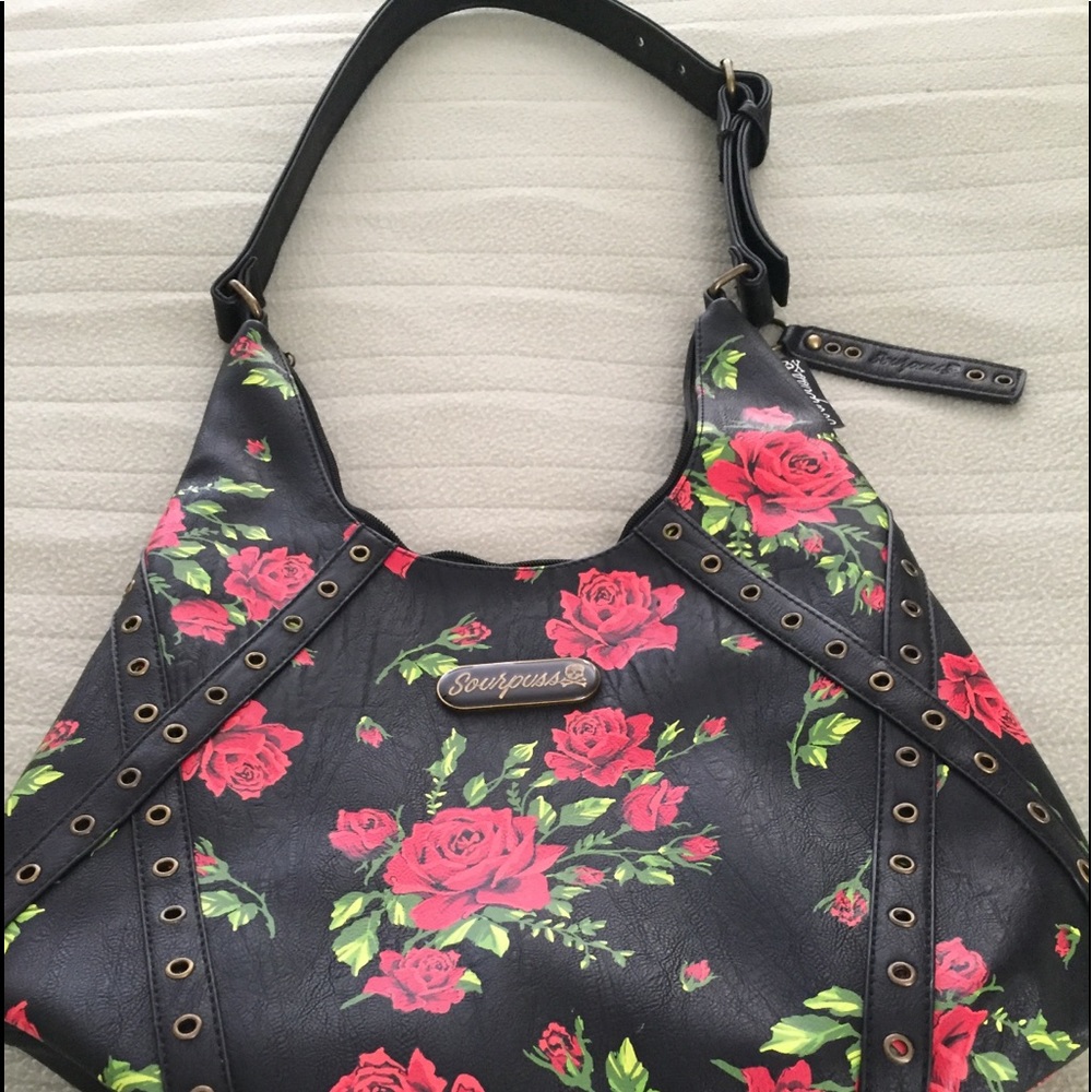 ROSE GARDEN HOBO PURSE